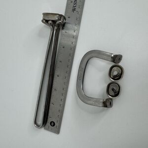 Chantal Replacement Handles Skillet Fry Saute Pan 1 Long 1 Short Only